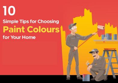 Tips for choosing paint colour for your home